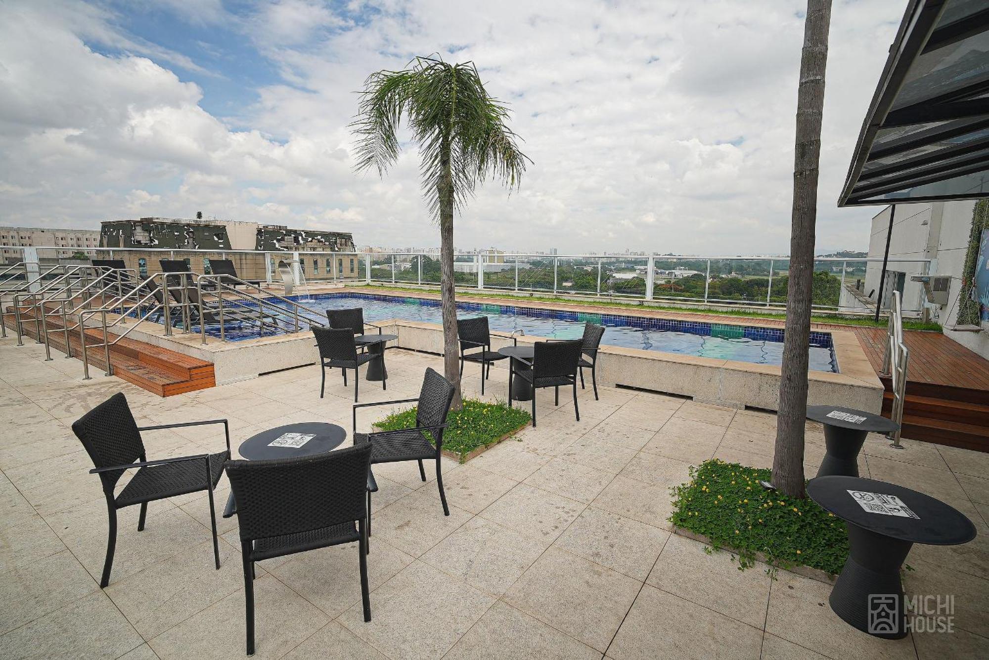 Expocn - Anhembi Metro Tiete - Piscina 24 Apartment Sao Paulo